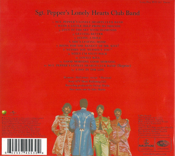 The Beatles : Sgt. Pepper's Lonely Hearts Club Band (CD, Album, RE, Sli)