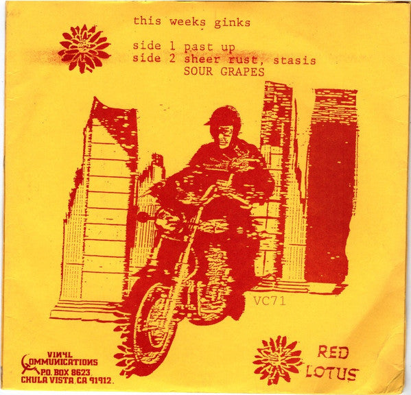 Vicious Ginks : Sour Grapes (7")