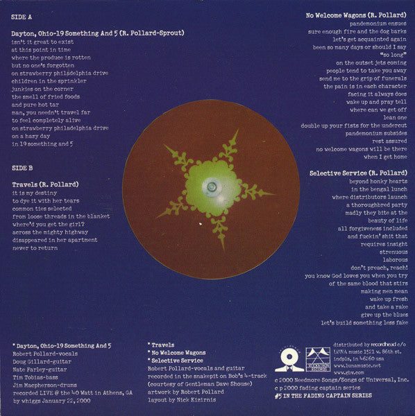 Guided By Voices : Dayton, Ohio-19 Something And 5 (7", EP, Ltd)