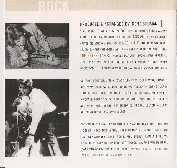 René Shuman : Set The Clock On Rock (CD, Album)