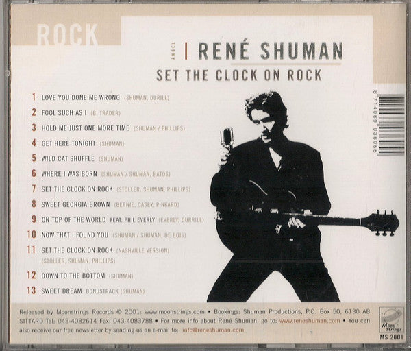 René Shuman : Set The Clock On Rock (CD, Album)