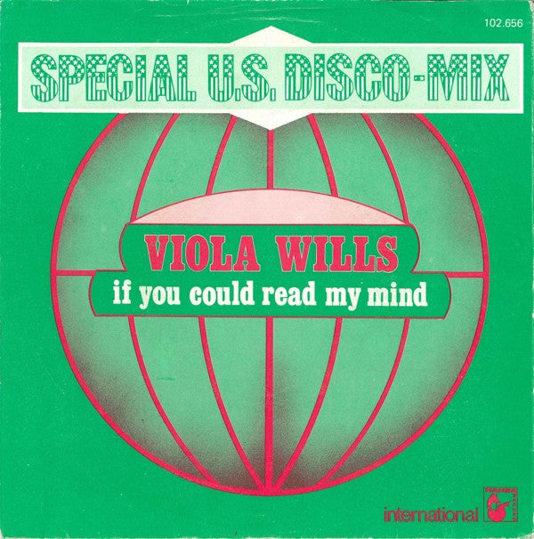 Viola Wills : If You Could Read My Mind (Special U.S. Disco-Mix) (7", Single, Sil)