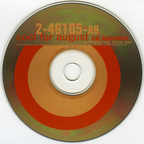 Cool For August : CD Advance (CD, Advance, Album, Promo, Car)
