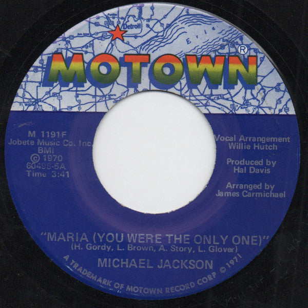 Michael Jackson : Got To Be There / Maria (You Were The Only One) (7", Single, Sup)