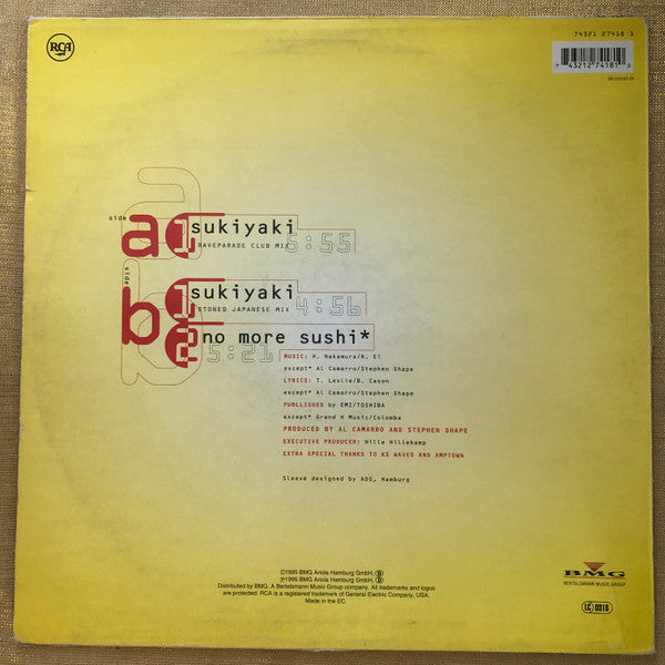 Dr. Wong : Sukiyaki (12")