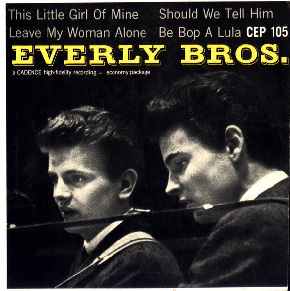 The Everly Brothers* : Everly Bros. (7", EP, Ind)