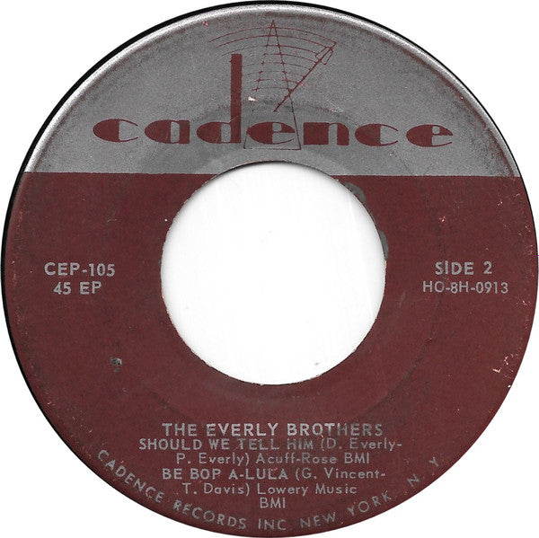 The Everly Brothers* : Everly Bros. (7", EP, Ind)