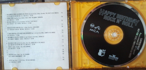 Various : Happy Birthday Rock N' Roll (CD, Comp, Promo)