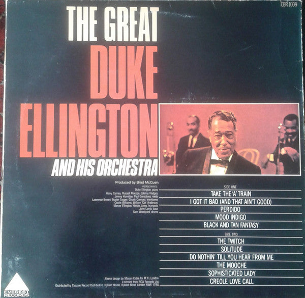 Duke Ellington : The Great Duke Ellington (LP, Album, RE)