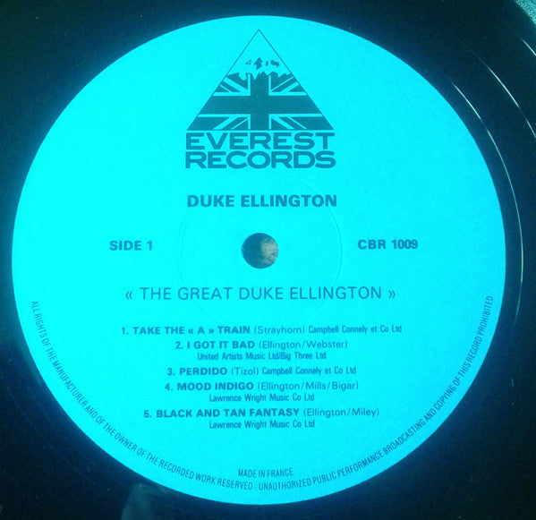Duke Ellington : The Great Duke Ellington (LP, Album, RE)