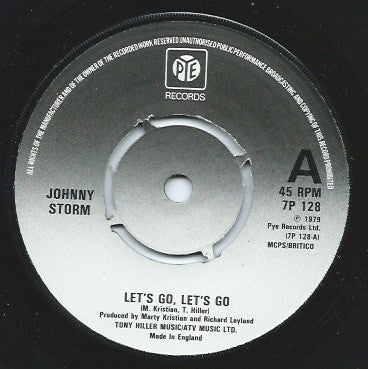 Johnny Storm : Let's Go, Let's Go (7", Single)