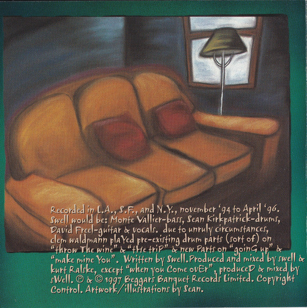 Swell : Too Many Days Without Thinking (CD, Album)