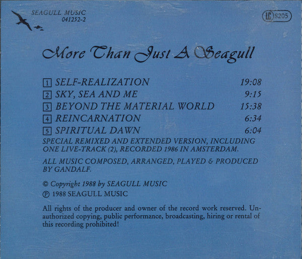 Gandalf : More Than Just A Seagull (CD, Album)