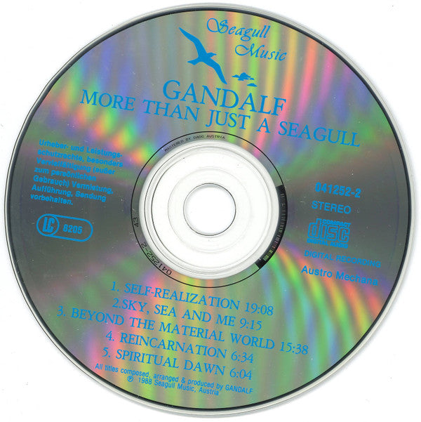 Gandalf : More Than Just A Seagull (CD, Album)