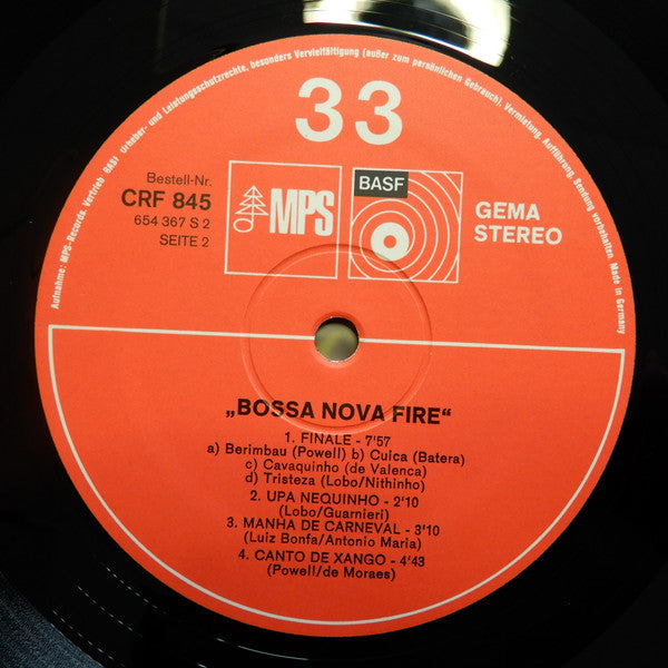 Various : Bossa Nova Fire (LP, Comp, RE, RP)
