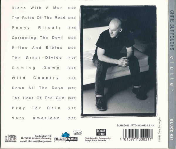 Chris Burroughs : Clutter (CD, Album, Dig)