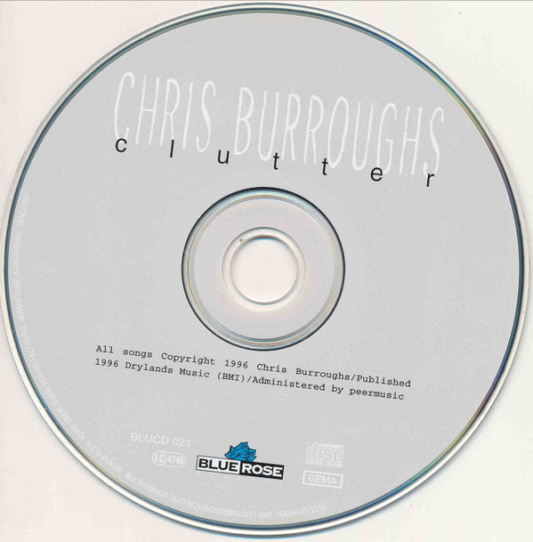 Chris Burroughs : Clutter (CD, Album, Dig)