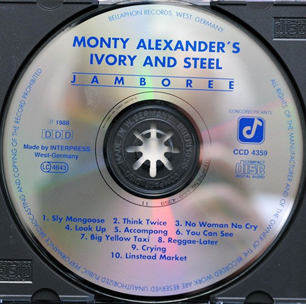 Monty Alexander's Ivory & Steel : Jamboree (CD, Album)