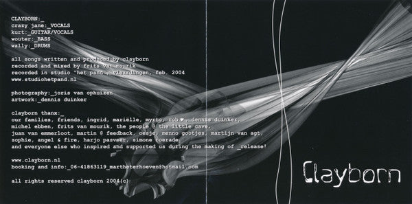 Clayborn : Release (CD, EP)