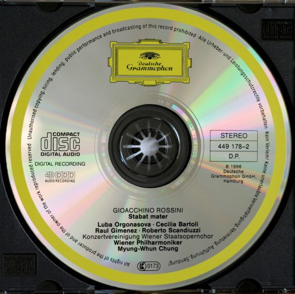 Gioacchino Rossini / Myung-Whun Chung / Wiener Philharmoniker : Stabat Mater (CD, Album)