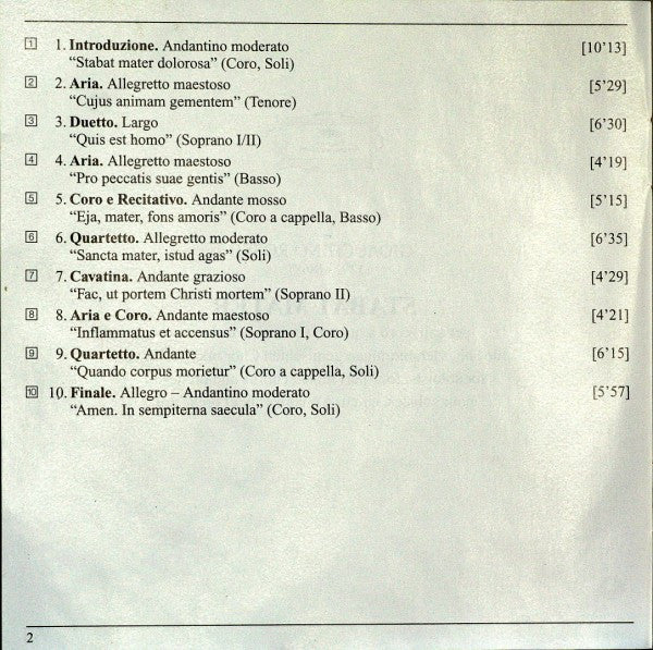 Gioacchino Rossini / Myung-Whun Chung / Wiener Philharmoniker : Stabat Mater (CD, Album)