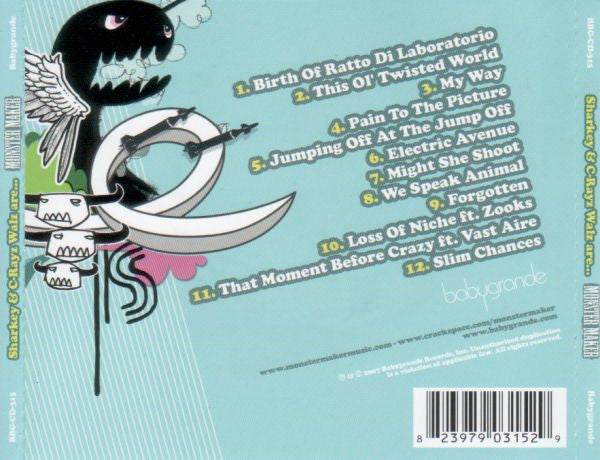 Monster Maker : Sharkey & C-Rayz Walz Are Monster Maker (CD, Album)