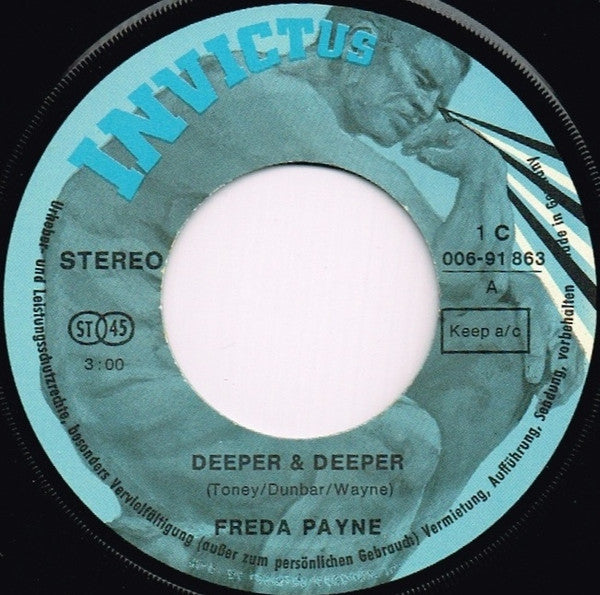 Freda Payne : Deeper & Deeper (7", Single)