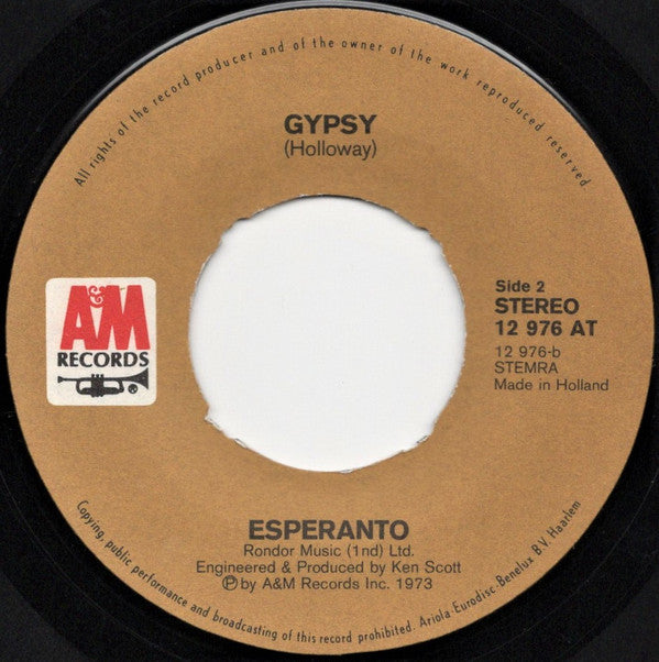 Esperanto (5) : Busy Doing Nothing (7", Single)