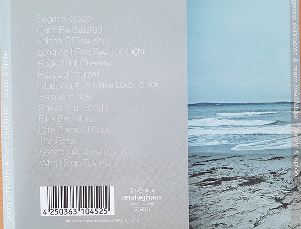 Georg Schroeter & Marc Breitfelder : Sugar & Spice (CD, Album)