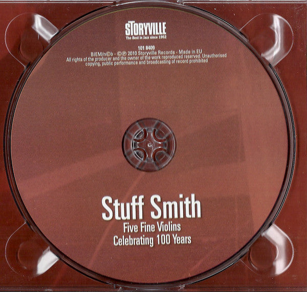 Stuff Smith : Five Fine Violins - Celebrating 100 Years (CD, Album)