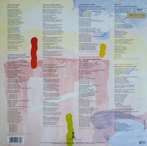 Marianne Faithfull : A Child's Adventure (LP, Album)