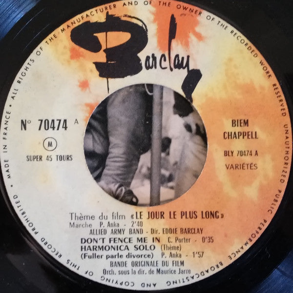 Various : Le Jour Le Plus Long (Bande Originale Du Film) (7", EP)