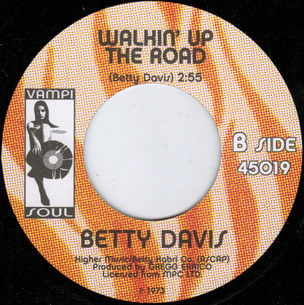 Betty Davis : If I'm Lucky I May Get Picked Up (7", Single)