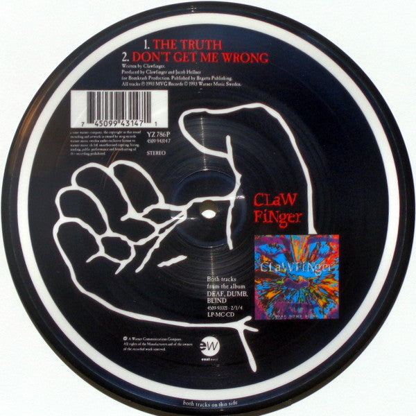 Clawfinger : The Truth (7", S/Sided, Pic)