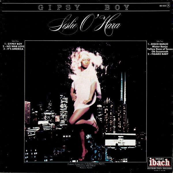 Leslie O'Hara : Gipsy Boy (LP, Album, Dis)