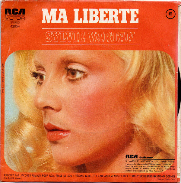 Sylvie Vartan : Danse-La Chante-La  (7", Single, RCA)