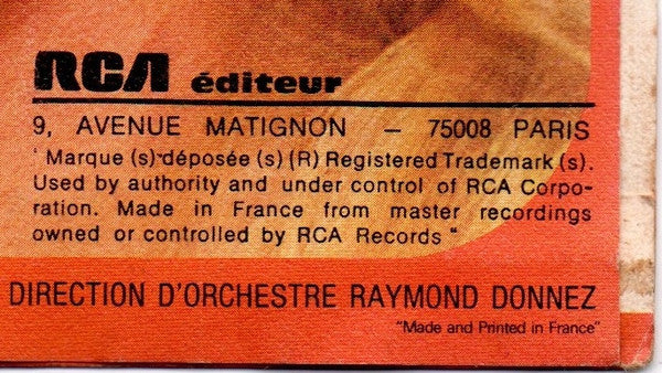 Sylvie Vartan : Danse-La Chante-La  (7", Single, RCA)