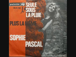 Sophie Pascal : Seule Sous La Pluie (7", Single)