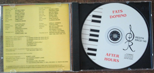 Fats Domino : Domino After Hours (CD, Album, Ltd)