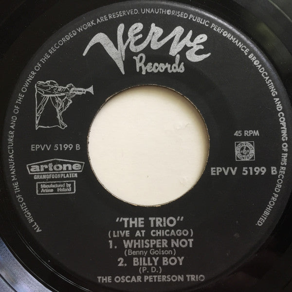 The Oscar Peterson Trio : The Trio (7", EP)