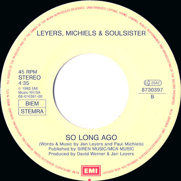 Soulsister : Broken (7", Single)