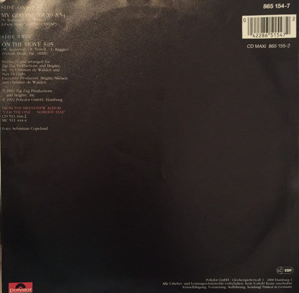 Brigitte Nielsen : My Girl (My Guy) (7", Single)