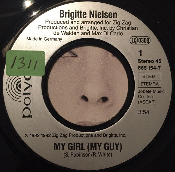 Brigitte Nielsen : My Girl (My Guy) (7", Single)