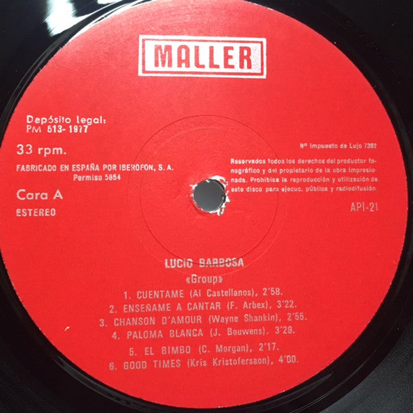Lucio Barbosa Group : España Hits (LP)