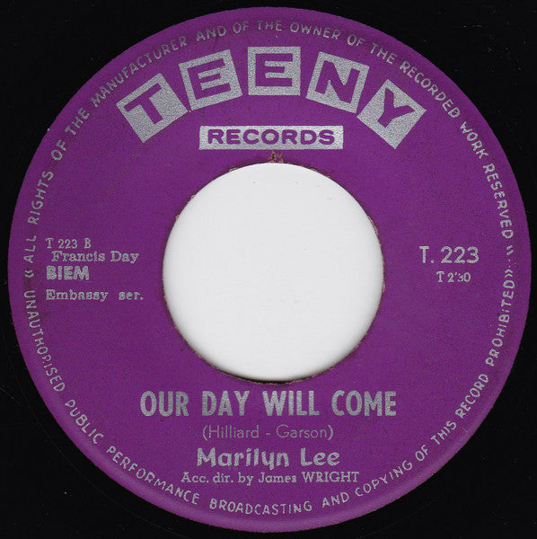 Les Carle / Marilyn Lee : From A Jack To A King / Our Day Will Come (7", Single)