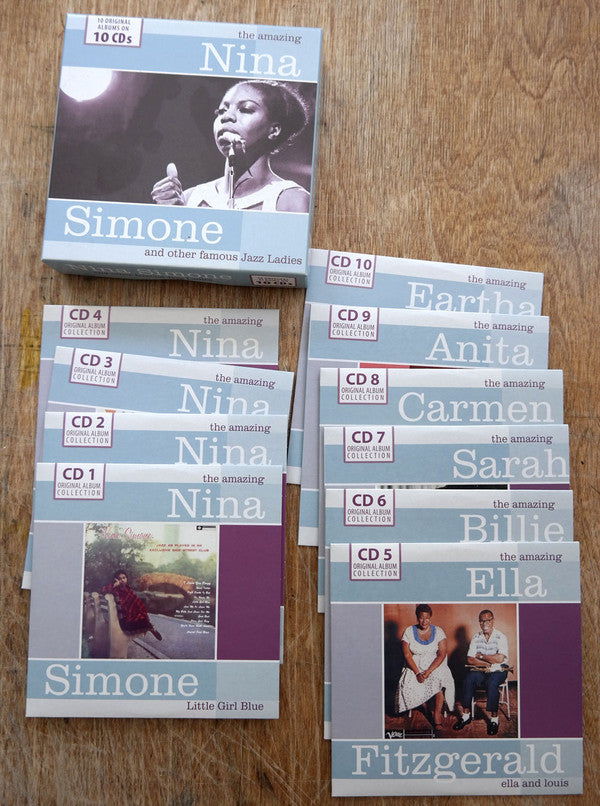 Nina Simone : Nina Simone The Amazing Nina Simone And Other Famous Jazz Ladies (10xCD, Comp + Box)