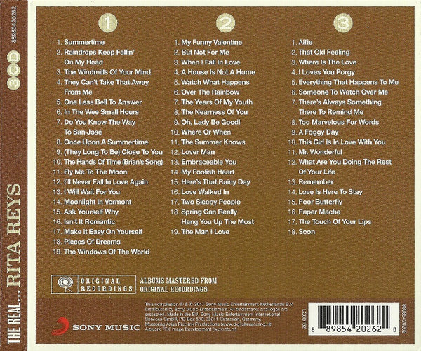Rita Reys : The Real... Rita Reys (3xCD, Comp)