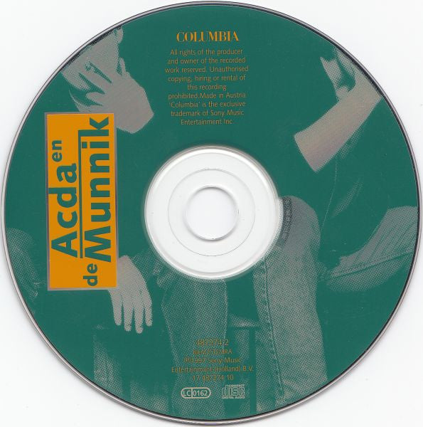 Acda en de Munnik : Acda En De Munnik (CD, Album)