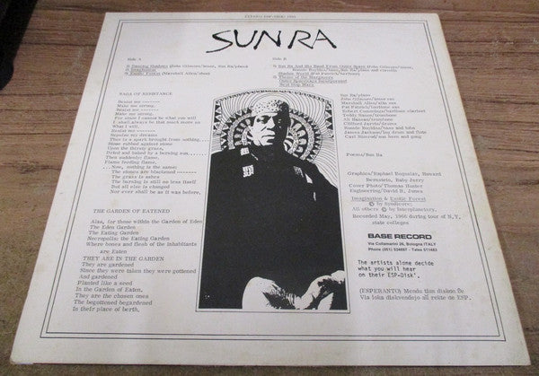 Sun Ra : Nothing Is... (LP, Album, RE)