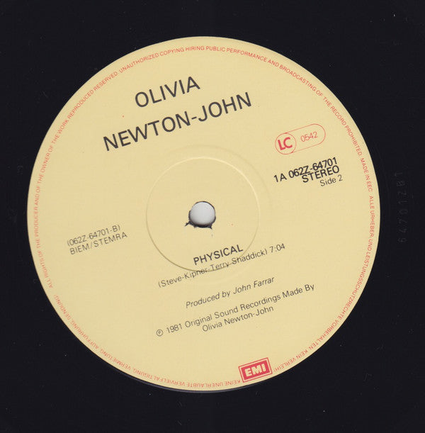 Olivia Newton-John : Landslide (12")
